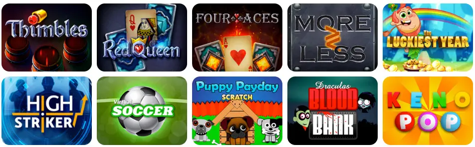 Jeux en ligne Magicazz Casino