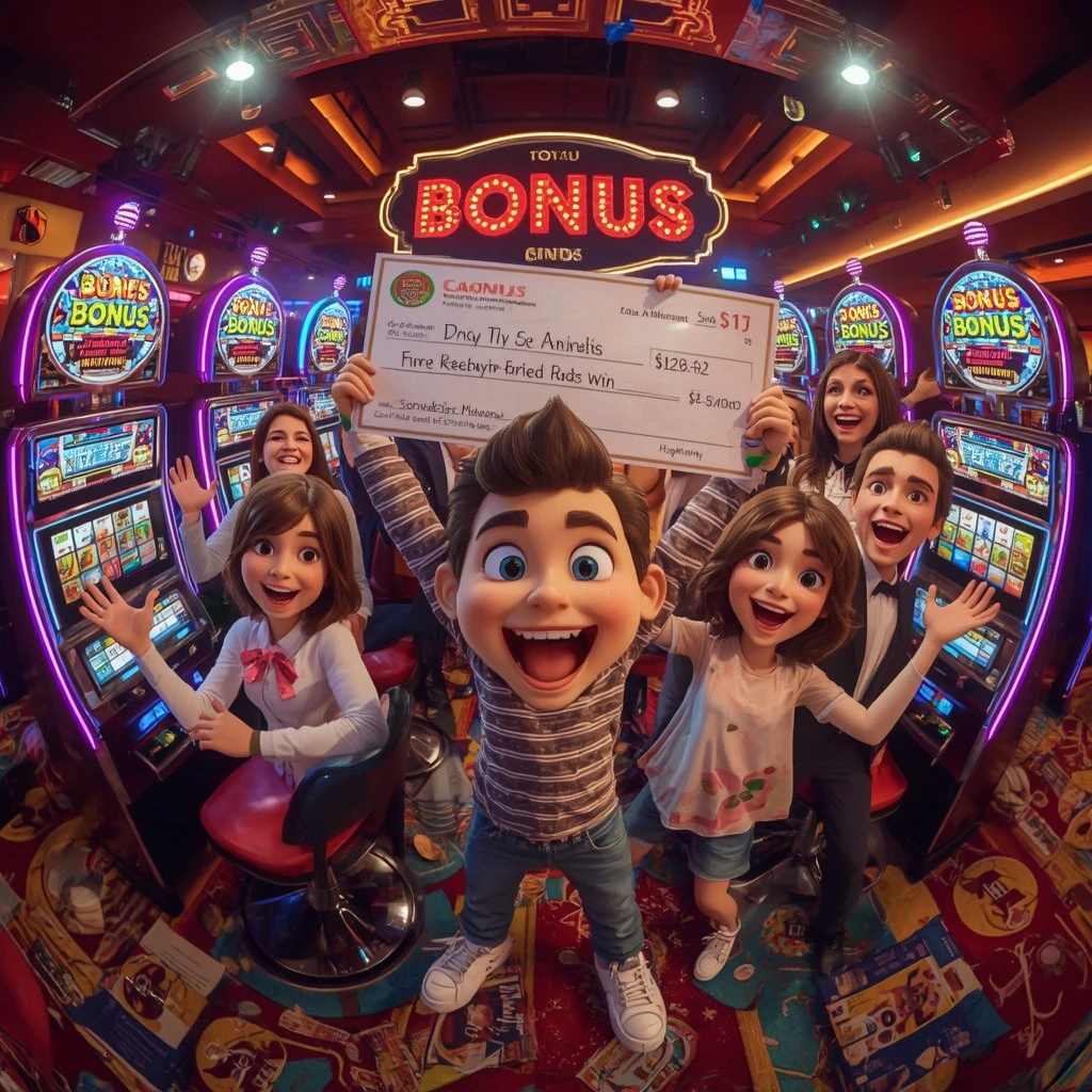 bonus dans les mains d’un homme au casino MAGICAZZ CASINO