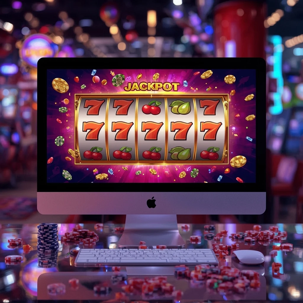 slots sur le moniteur Magicazz Casino